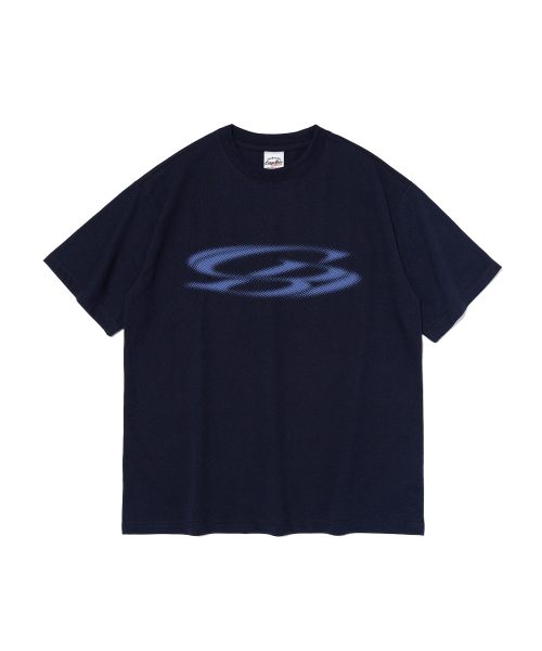 CARGOBROS FOR WOMAN(カーゴブロスフォーウィメン)の「ヴィンテージサークルロゴ半袖Tシャツ(ネイビー)(Tシャツ/カットソー・レディース・その他・SMALL/MEDIUM/LARGE/X-LARGE/2XL)」の1枚目の写真