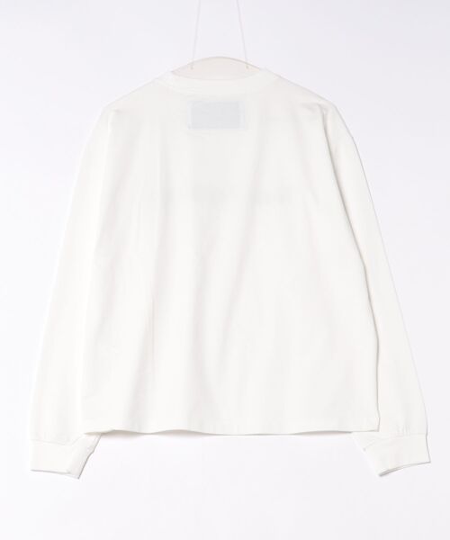 SUPERTHANKS（スーパーサンクス）の「【SUPERTHANKS】ST261CS05P SBY Embroidery T（Tシャツ/カットソー・メンズ・ホワイト・S/L/M）」の2枚目の写真