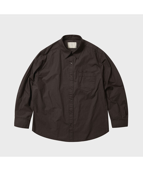 TY(ティワイ)の「コンフォートコットン無地シャツ, 6COLOR(シャツ/ブラウス・メンズ・ライトブルー/ダークブラウン/カーキ/ブラックミックス/ダークネイビー・MEDIUM/LARGE/X-LARGE)」の2枚目の写真