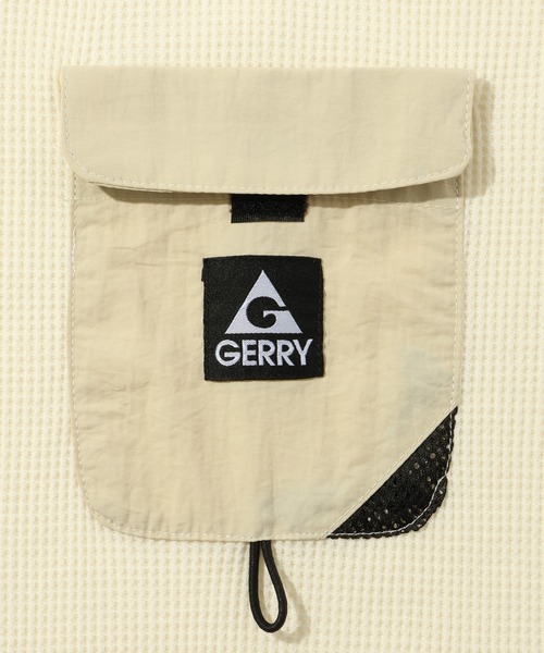 GERRY(ジェリー)の「【GERRY/ジェリー】ナイロンポケット ワッフル ロングスリーブTシャツ(Tシャツ/カットソー・メンズ・ブラック/ブラウン/アイボリー・L/M/LL)」の5枚目の写真