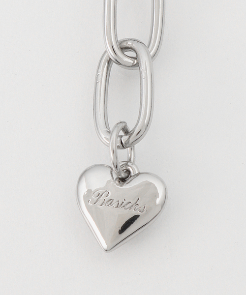 BASICKS(ベイシックス)の「BASICKS / ベイシックス Spiky Heart Necklace(ネックレス・レディース・ゴールド/シルバー・FREE)」の6枚目の写真
