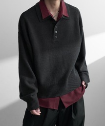 welise（ウェライズ）の「【welise ウェライズ】-2026AW-マルチプルファンクションズ ショート丈ニットポロシャツ（ポロシャツ）」
