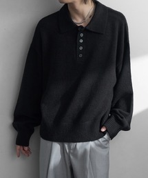 welise（ウェライズ）の「【welise ウェライズ】-2026AW-マルチプルファンクションズ ショート丈ニットポロシャツ（ポロシャツ）」