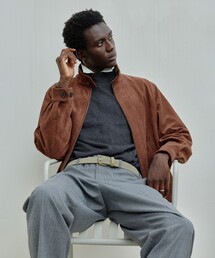 J.PRESS（ジェイプレス）の「【スウェードのような上質感】J.PRESS MEN フェイクスウェード ドライビングブルゾン（ブルゾン）」