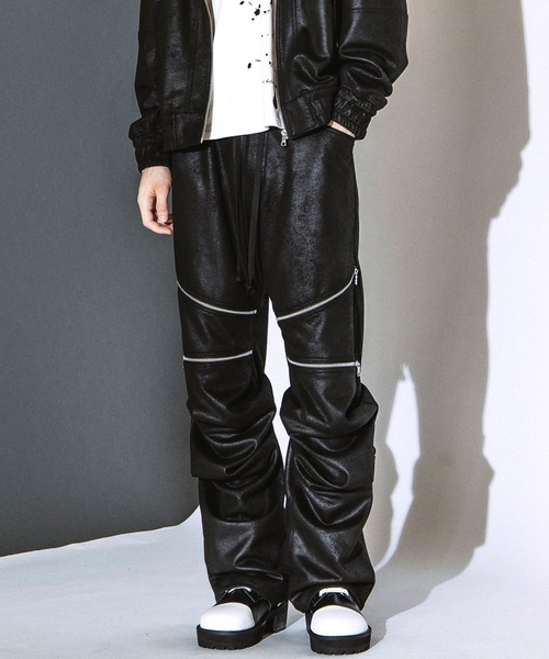 NO ID.(ノーアイディ)の「【NO ID.】Languid Zip Pants / ラングウィッド ジップ パンツ(その他パンツ・メンズ・ブラック系その他/ブラック・2/1)」の17枚目の写真