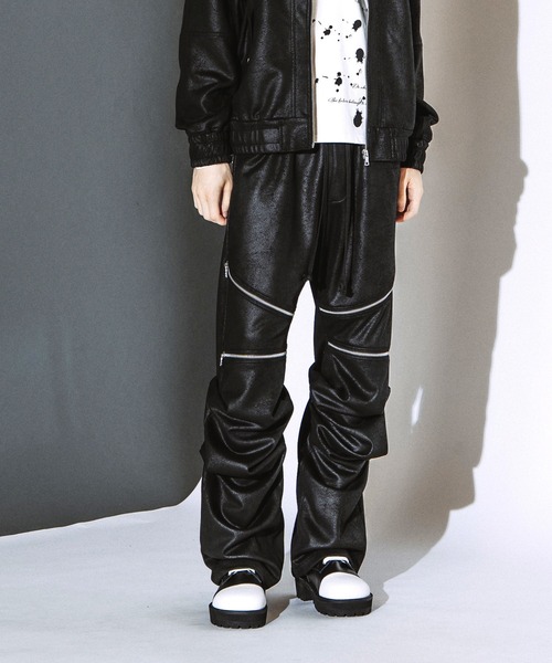 NO ID.(ノーアイディ)の「【NO ID.】Languid Zip Pants / ラングウィッド ジップ パンツ(その他パンツ・メンズ・ブラック系その他/ブラック・2/1)」の18枚目の写真