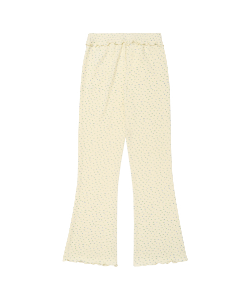 AMESWORLDWIDE（アメスワールドワイド）の「CLASSIC FLOWER BOOT CUT PANTS CREAM（その他パンツ・レディース・その他・MEDIUM/SMALL）」の8枚目の写真