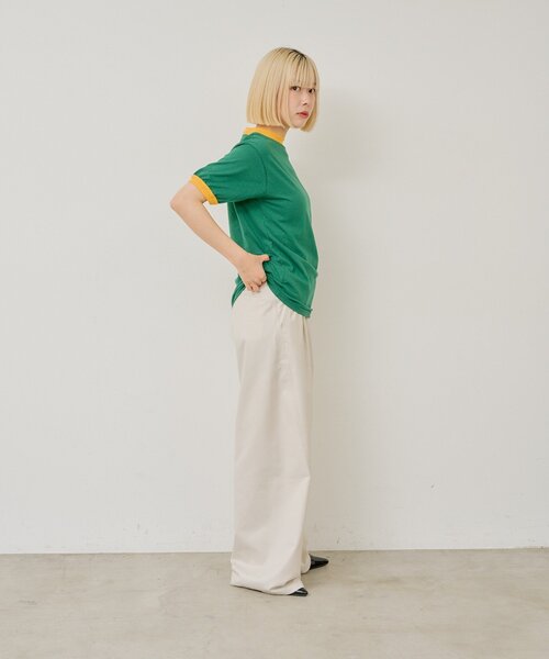 Kastane(カスタネ)の「【AUGUSTA SPORTSWEAR】50/50 RINGER T-SHIRT(Tシャツ/カットソー・レディース・グリーン/ブルー・MEDIUM/SMALL)」の9枚目の写真