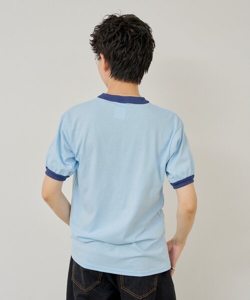 Kastane(カスタネ)の「【AUGUSTA SPORTSWEAR】50/50 RINGER T-SHIRT(Tシャツ/カットソー・レディース・グリーン/ブルー・MEDIUM/SMALL)」の12枚目の写真
