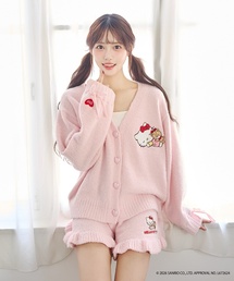 Mi-je（ミジェ）の「【サンリオキャラクターズ/ハローキティ】マシュマロニットカーディガン（カーディガン/ボレロ）」