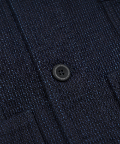 FRIZMWORKS(フリズムワークス)の「DOUBLE POCKET COVERALL JACKET _ SASHIKO INDIGO(デニムジャケット・メンズ・その他・SMALL/MEDIUM/LARGE/X-LARGE)」の5枚目の写真