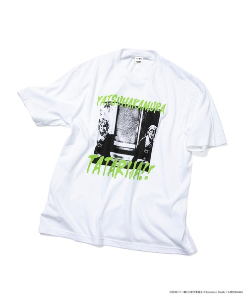 ZOZOMESSE(ゾゾメッセ)の「映画「八つ墓村」TATARIJA!! Tシャツ(Tシャツ/カットソー・メンズ・Green/Blue/Pink・S/M/L/XL)」の2枚目の写真