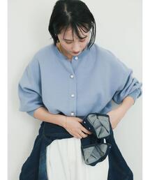 【WEB限定】パール釦カーディガン《吸湿発熱/帯電防止》