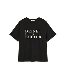 BI GRAPHIC OVERSIZED T-SHIRT IN BLACK