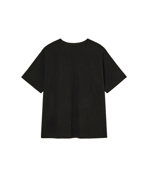 DEINET(ダイニット)の「BI GRAPHIC OVERSIZED T-SHIRT IN BLACK(Tシャツ/カットソー・レディース・その他・FREE)」の3枚目の写真