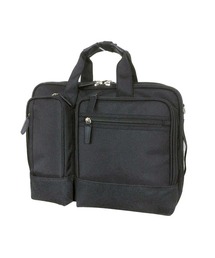 CAPTAIN STAG P1680D 2WAY 2ルームバッグ ビジネスバッグ ショルダーバッグ