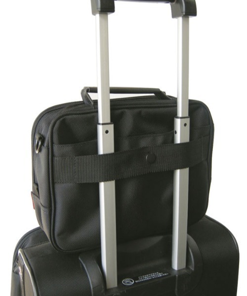DEVICE（デバイス）の「CAPTAIN STAG P1680D 2WAY 2ルームバッグ ビジネスバッグ ショルダーバッグ（ビジネスバッグ・メンズ・ブラック・FREE）」の2枚目の写真
