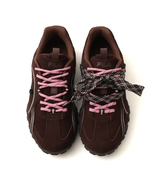 FILA(フィラ)の「FILA ECHAPPE MS LC / フィラ エシャッペ MS LC【SP】(スニーカー・レディース・ブラウン・25.0cm/24.5cm/24.0cm/23.5cm/23.0cm/22.5cm/26.0cm/25.5cm)」の1枚目の写真