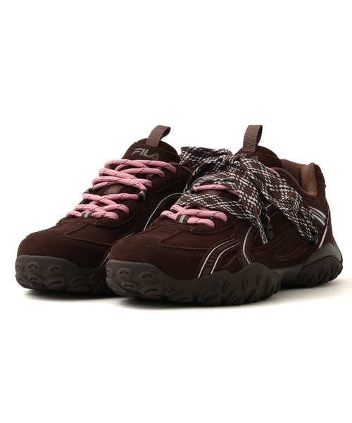 FILA(フィラ)の「FILA ECHAPPE MS LC / フィラ エシャッペ MS LC【SP】(スニーカー・レディース・ブラウン・25.0cm/24.5cm/24.0cm/23.5cm/23.0cm/22.5cm/26.0cm/25.5cm)」の2枚目の写真