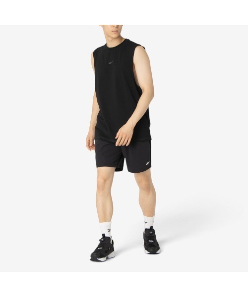 Reebok（リーボック）の「トレーニング 7 ウーブン ショーツ（その他パンツ・メンズ・ブラック・SMALL/MEDIUM/LARGE/X-LARGE）」の4枚目の写真