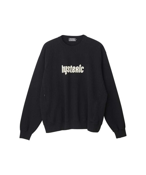 HYSTERIC GLAMOUR(ヒステリックグラマー)の「UP DOWN LOGO Tシャツ(Tシャツ/カットソー・メンズ・ホワイト/ブラウン/ブラック・SMALL/X-LARGE/LARGE/MEDIUM)」の2枚目の写真