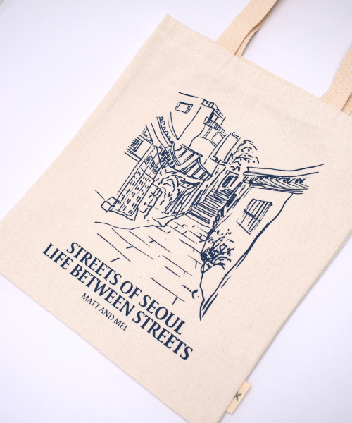 MATT AND MEL（マットアンドメル）の「[Drawing Bag] Street（エコバッグ/サブバッグ・レディース・その他・FREE）」の4枚目の写真