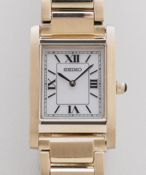 SEIKO/セイコー コラボレーション ソーラーメタル ゴールド（アナログ