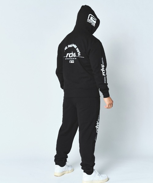 reversal.dogi.design.works(リバーサル・ドーギ・デザイン・ワークス)の「<reversal/リバーサル>rdw ZIP SWEAT HOODIE(パーカー・メンズ・ブラック/グレー・2XL/L/M/XL)」の5枚目の写真