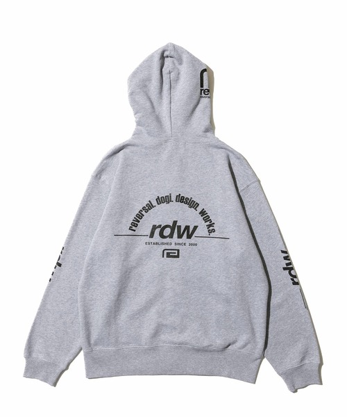 reversal.dogi.design.works(リバーサル・ドーギ・デザイン・ワークス)の「<reversal/リバーサル>rdw ZIP SWEAT HOODIE(パーカー・メンズ・ブラック/グレー・2XL/L/M/XL)」の8枚目の写真