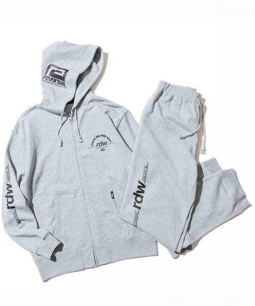 reversal.dogi.design.works(リバーサル・ドーギ・デザイン・ワークス)の「<reversal/リバーサル>rdw ZIP SWEAT HOODIE(パーカー・メンズ・ブラック/グレー・2XL/L/M/XL)」の9枚目の写真