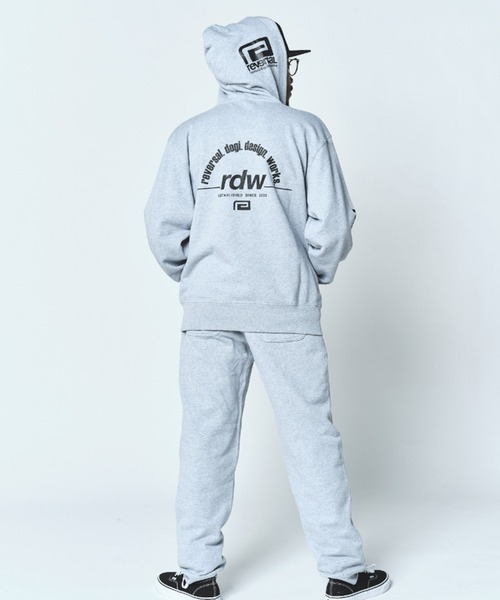reversal.dogi.design.works(リバーサル・ドーギ・デザイン・ワークス)の「<reversal/リバーサル>rdw ZIP SWEAT HOODIE(パーカー・メンズ・ブラック/グレー・2XL/L/M/XL)」の12枚目の写真