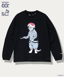 go slow caravan（ゴースローキャラバン）の「USA/C 隊員猫 ロングスリーブTEE（Tシャツ/カットソー）」