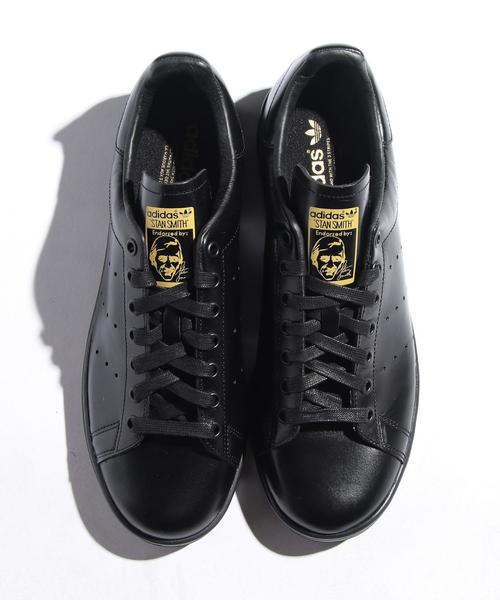 adidas(アディダス)の「<adidas(アディダス)> Stan Smith/スニーカー◆(スニーカー・メンズ・ブラック・27cm/28cm/26.5cm/27.5cm/28.5cm)」の2枚目の写真