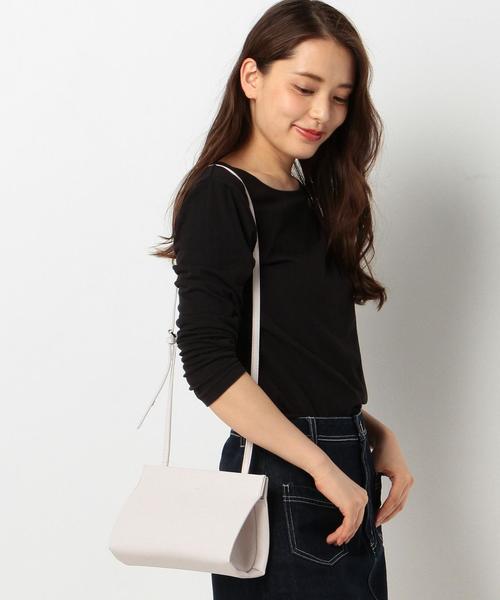 YAHKI（ヤーキ）の「YAHKIスクエアポシェット/YAHKI SQ PCT（ショルダーバッグ・レディース・ホワイト/ライトグレー・FREE）」の11枚目の写真