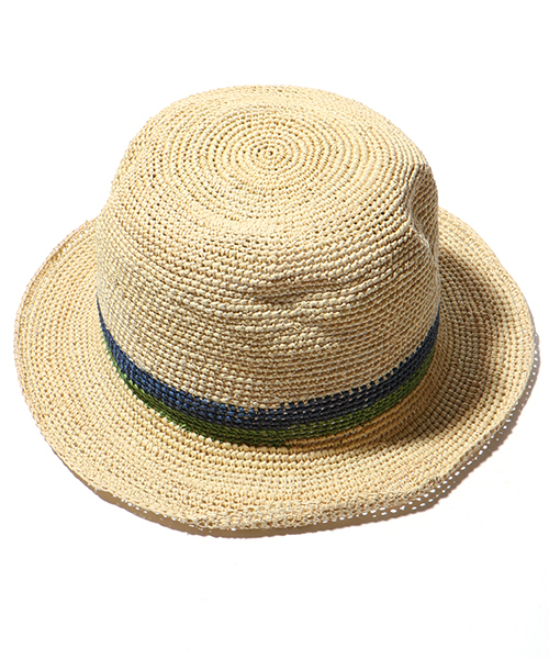 FREAK'S STORE（フリークスストア）の「ECUA-ANDINO/エクア・アンディーノ　HIPPIE HAT                       （ハット・メンズ・その他9/グリーン/その他16・LARGE）」の2枚目の写真