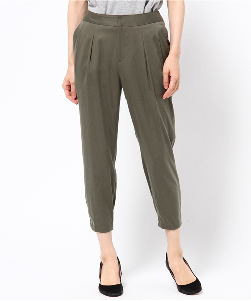 SHIPS for women(シップスフォーウィメン)の「タックパンツ(その他パンツ・レディース・キャメル/グレー/ネイビー/オリーブ/ブラック/ダークオリーブ/グレー系その他・38/36)」の20枚目の写真