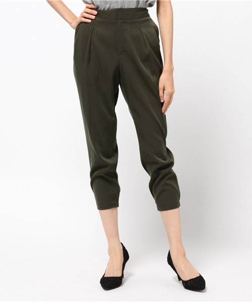 SHIPS for women(シップスフォーウィメン)の「タックパンツ(その他パンツ・レディース・キャメル/グレー/ネイビー/オリーブ/ブラック/ダークオリーブ/グレー系その他・38/36)」の5枚目の写真