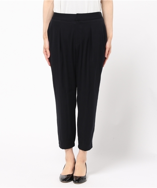 SHIPS for women(シップスフォーウィメン)の「タックパンツ(その他パンツ・レディース・キャメル/グレー/ネイビー/オリーブ/ブラック/ダークオリーブ/グレー系その他・38/36)」の8枚目の写真