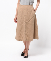 LBC | 変わり織り台形ミディスカート      (スカート)