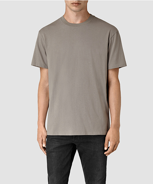 ALLSAINTS（オールセインツ）の「JUPITER CREW T-SHIRT（Tシャツ/カットソー・メンズ・ブラック/ホワイト/グレー・SMALL/MEDIUM/X-SMALL/LARGE）」の3枚目の写真