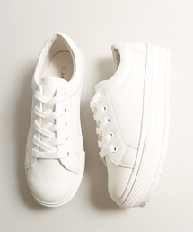 WEGO | WEGO/厚底レースアップスニーカー(スニーカー)