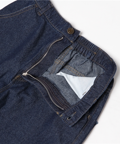 rps（アールピーエス）の「８０Ｚデニムワイドパンツ（デニムパンツ・レディース・ネイビー/ブルー・M）」の10枚目の写真