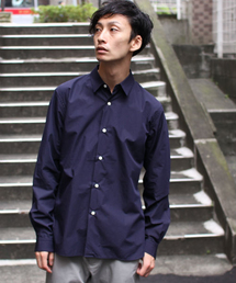 [L&HARMONY / エルアンドハーモニー] タイプライターギャザーシャツ