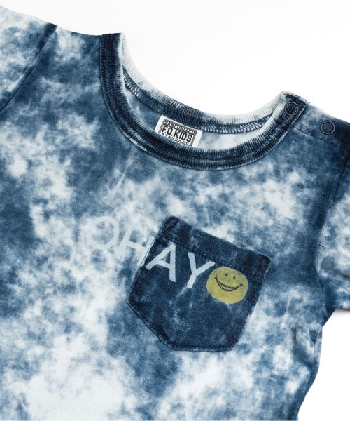 F.O.KIDS（エフオーキッズ）の「ポケットＴシャツ（Tシャツ/カットソー・キッズ・ブルー/サックスブルー・110/130/80/90/100/120/140/95）」の8枚目の写真