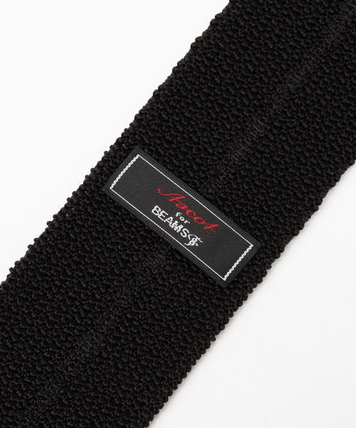 ascot(アスコット)の「ASCOT / ドット ニットタイ(ネクタイ・メンズ・ブラック/ネイビー/ブラウン・ONE SIZE)」の6枚目の写真
