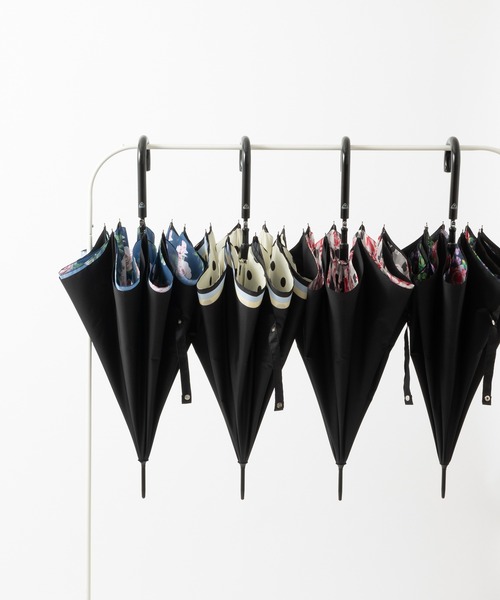 FULTON(フルトン)の「Fulton フルトン 二層生地 長傘(長傘・レディース・ブラック/グレー/レッド/ネイビー・FREE)」の5枚目の写真