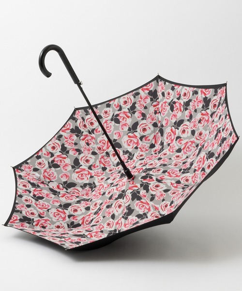 FULTON(フルトン)の「Fulton フルトン 二層生地 長傘(長傘・レディース・ブラック/グレー/レッド/ネイビー・FREE)」の11枚目の写真