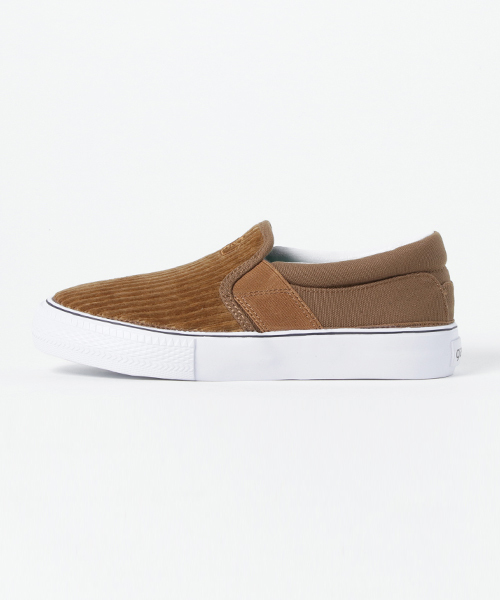 GRAVIS（グラヴィス）の「gravis グラビス CLAYMORE CORDUROY クレイモア コーデュロイ 10302 BROWN（スニーカー・レディース・ブラウン・8/5/4h/6h/7/10/8h/7h/9h/5h/11/10h/9/6）」の2枚目の写真