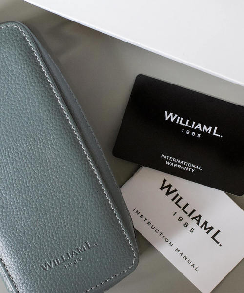 【希少品】WILLIAM L ウィリアムエル クロノグラフ腕時計 BEAMS限定 Amazon | ☆ウィリアムエル腕時計 William L.1985 腕時計 クロノ