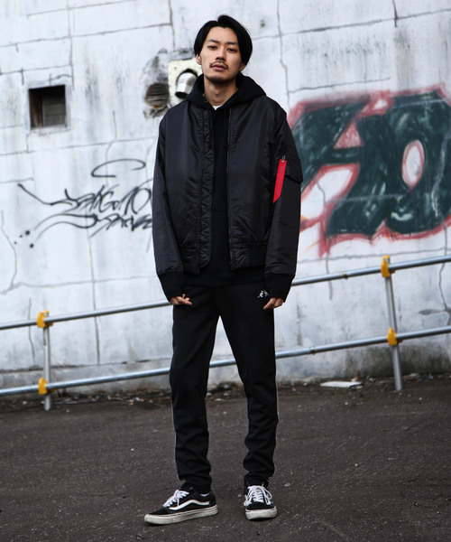 ZIP FIVE(ジップファイブ)の「【ZIP FIVE】MA-1(MA-1・メンズ・グレー/ネイビー/ブラック/オリーブ/カーキ/ワイン/オレンジ/カモフラージュ/パープル・LARGE/XX-LARGE/X-LARGE/MEDIUM/SMALL)」の10枚目の写真